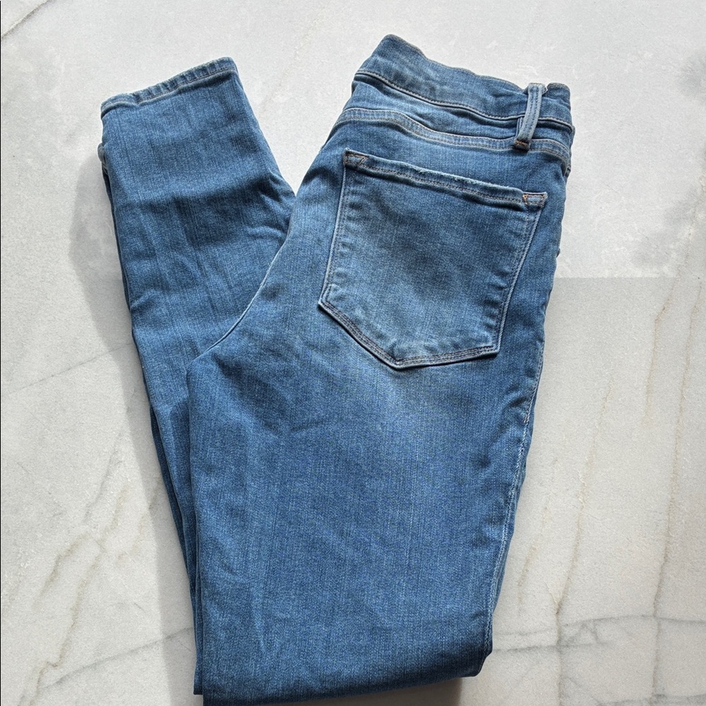 Frame Denim Skinny Crop Jeans